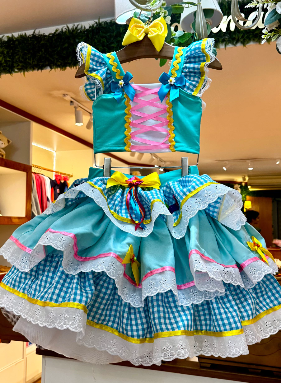 CONJUNTO JUNINO TIFANY