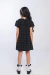 VESTIDO XADREZ PRETO LULUZINHA - comprar online