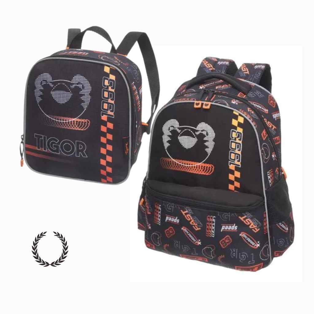 KIT TIGOR FAST (MOCHILA + LANCHEIRA)