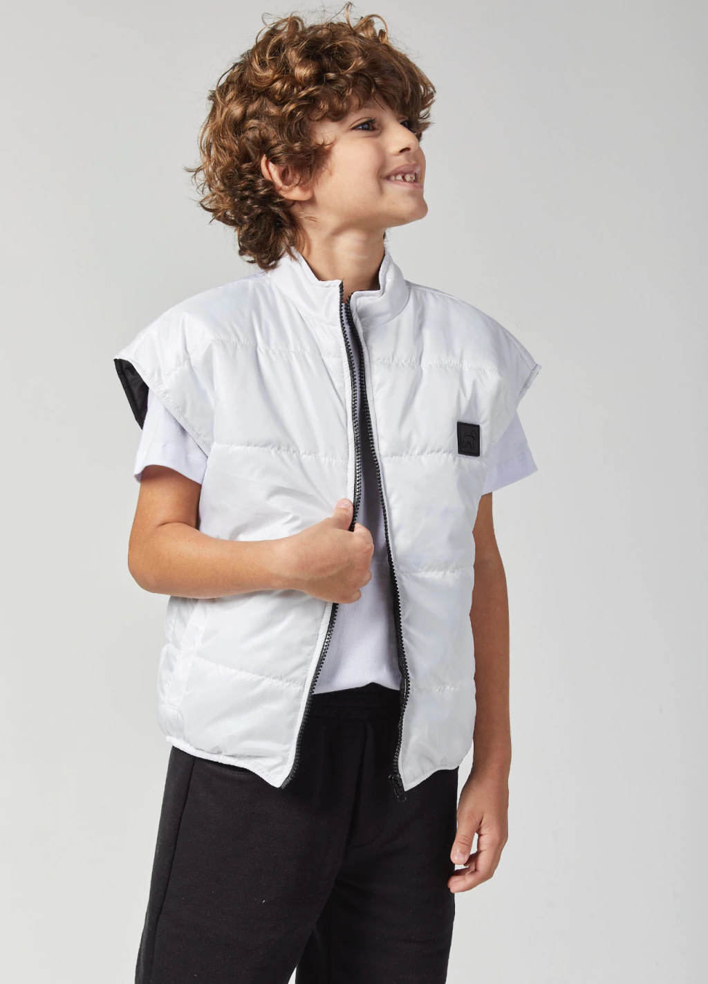 COLETE BRANCO PUFFER OLIVER