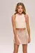 REGATA CANELADA COM STRASS VANILLA CREAM - comprar online