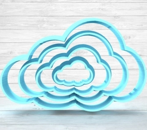 Set Nubes 2 + 4 + 6 + 8cm