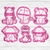 Pack x6 Animales