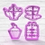 Set x4 cortantes