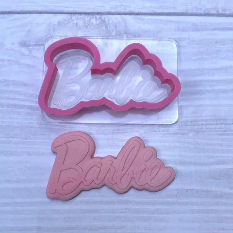Logo Barbie + Cortante