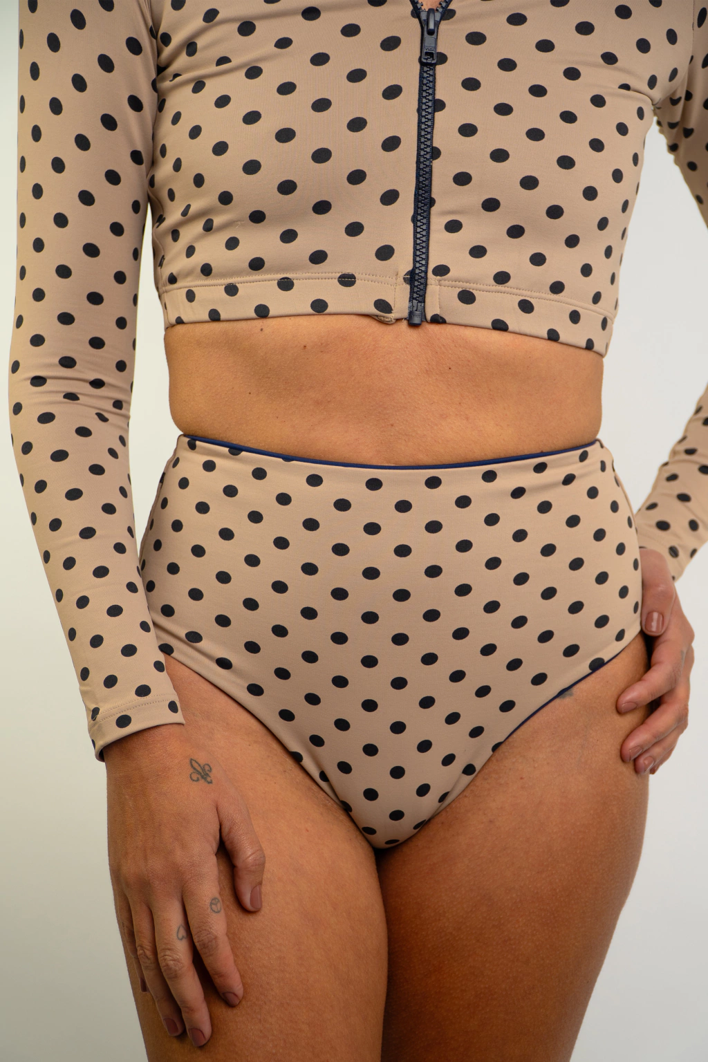 HOT PANTS ILHA BELA DUPLA FACE - AZUL/POÁ