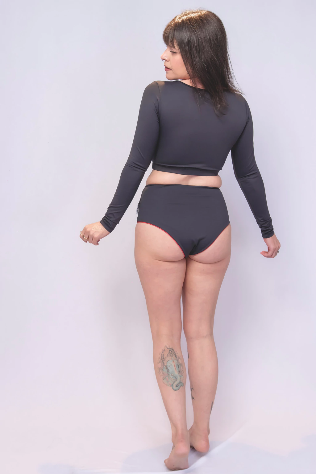 HOT PANTS ILHA BELA DUPLA FACE - GUARANÁ / METEORO