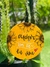 Placa pinus 25cm - Andar com fé - comprar online