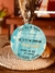 Placa Santo Anjo - 25cm - tons de azul - comprar online