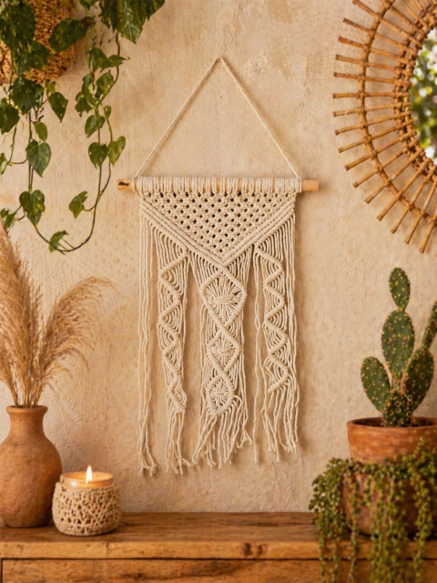 Decoração de Parede em Macramê