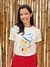 T-Shirt Feminina | Happy Sundays na internet
