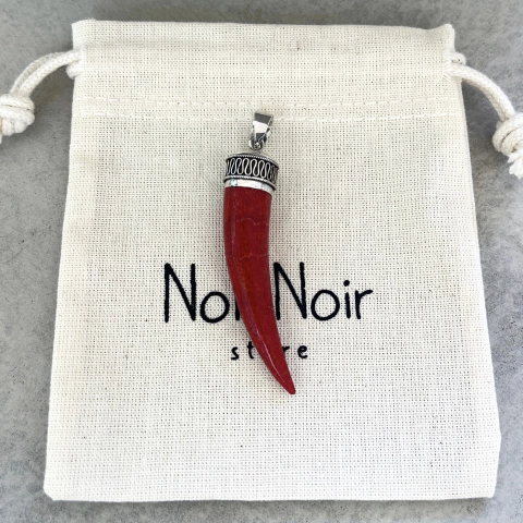 Pingente Dente de Coral