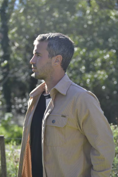 Camisa Corderoy - Camel en internet