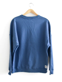 Buzo Cuello Redondo - Azul - tienda online