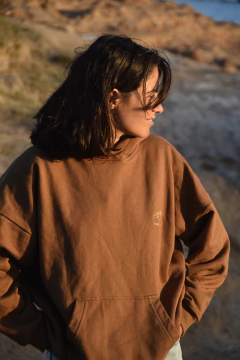 Hoodie Canguro - Marron Claro - tienda online