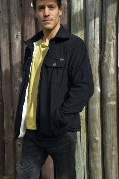 Camisaco Corderoy Unisex - Negro