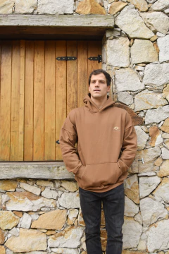 Hoodie Canguro - Marron Claro - comprar online