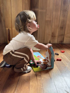 KIDS: Pantalón Chocolate Retro - tienda online