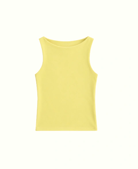 TOP CLASSIC MUSCULOSA (BUTTER YELLOW)
