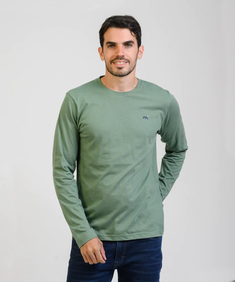 Remera Mini Logo Bordado ML - 15037 - comprar online