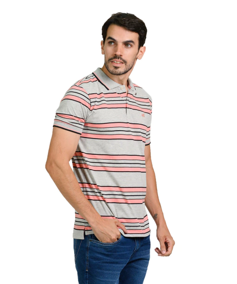 Polo New Hike Stripes MC - 20059-11 - comprar online