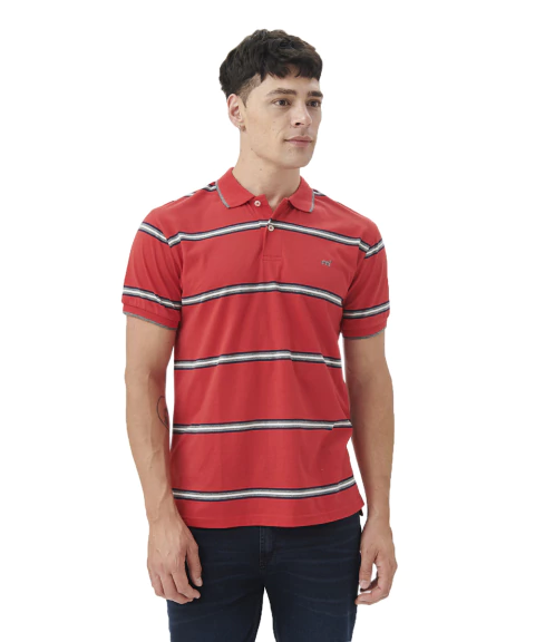 Polo Hike Stripes II MC - Código 20076-5 - comprar online