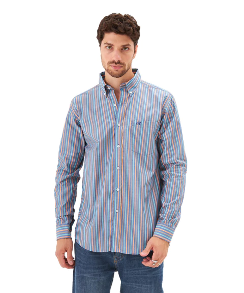 Camisa Stripe Pocket Regular LS - 35073-1 - comprar online