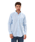 Camisa Stripe Pocket Regular LS - 35073-7 - Mistral