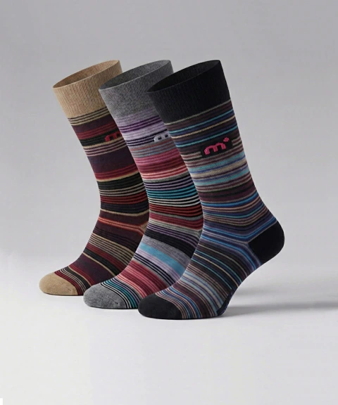 Pack X3 Medias caña alta Bamboo - 96213