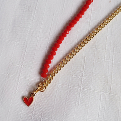 Collar Amor Dorado en internet
