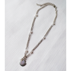 Collar Silver Shell - Kali Accesorios