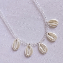 Collar Caracoles Perlados - Kali Accesorios