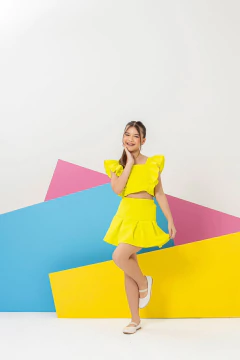 Conjunto Gabriela - Verde Lima - comprar online