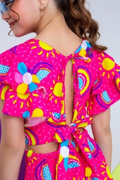 Conjunto Short Saia Eduarda - Sol