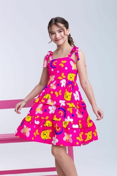 Vestido Andreia - Pink - comprar online