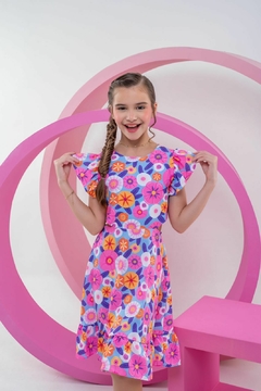 Vestido Letícia - Floral - comprar online