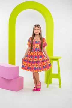 Vestido Mariah - Floral Arcos