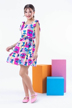 Vestido Lorena - Stitch Xadrez na internet