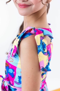 Vestido Lorena - Stitch Xadrez - comprar online