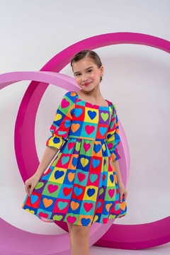 Vestido Maria Clara - Coração - comprar online