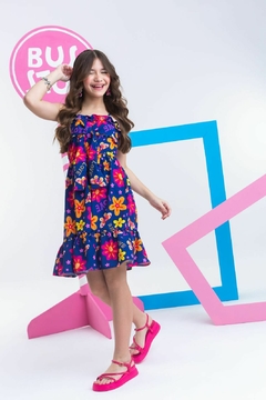 Vestido Nanda - Floral - A.R Kids - Moda Infantil