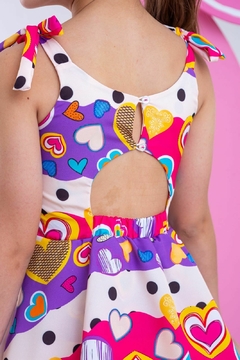 Vestido Rayane - Coração