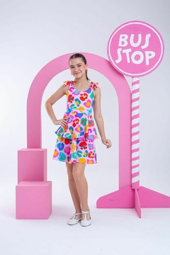 Vestido Rayane - Rosa na internet