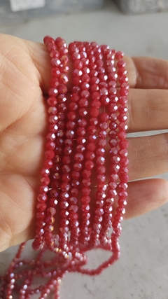 Cristal dona nro 3 ROJO OSCURO CON AB - comprar online