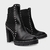 BOTA REBITES SALTO BLOCO TRATORADO COURO PRETO - comprar online