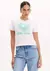 T-SHIRT BABY LOOK ESTAMPA LOCAL - PARAISO DA MODA
