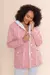 Parka Sarja Forrada Julieta - Rosa - loja online