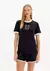 Blusa T-shirt Tradicional Com Manga Curta E Bordado - PARAISO DA MODA