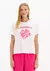Blusa T-shirt Baby Look Manga Curta na internet