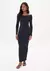 Vestido Midi Ombro A Ombro - comprar online